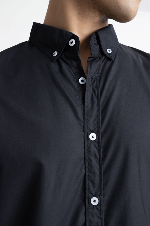 The Solid Black Shirt